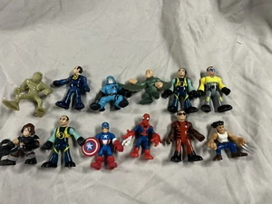 Fisher-Price Imaginext Figuren Geotrax DC, Marvel und andere Figuren 12 Stück - Bild 1 von 10