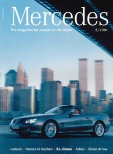 Mercedes-Benz Mercedes Magazine Issue 3/2001 84 glossy colour pages Free UK P/P - Picture 1 of 11