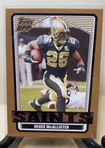 Deuce McAllister 2007 Topps Draft Picks Prospects DPP New Orleans Saints #45 - Picture 1 of 2