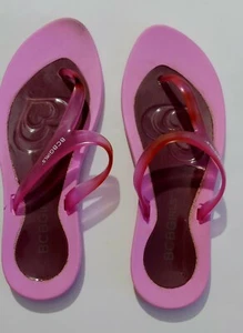 BCBG GIRLS BCB Girls - PINK - jelly flip flops sandles - Made in Italy - size 8 - Picture 1 of 12