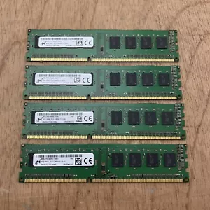 Micron 16GB (4 x 4GB) PC3-12800 DDR3 PC RAM MT8JTF51264AZ-1G6E1 - Picture 1 of 2