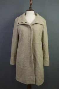 WEEKEND MAX MARA Beige Wool Single Breasted Coat Jacket Size I46 / US12 / GB14 - Picture 1 of 18