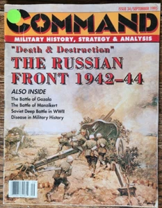 Vintage Command Magazine Military History, Strategy, & Analysis, Issue 34 - Picture 1 of 3