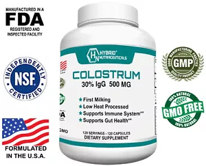 Bovine Colostrum Supplement – Lactoferrin, Healthy Immune Response: 30% IgG - Picture 1 of 9