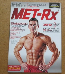 MET-RX Bodybuilding Muscle Exercise Magazine Frank Sepe Fitness - Picture 1 of 2