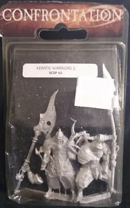 Rackham Confrontation Miniatures, Keratis Warriors 2. SCSP03 - Bild 1 von 3