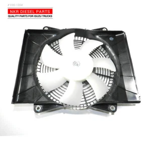 Fan Motor Assembly Condenser For Isuzu NPR NPR-HD NQR NRR 4HK1 4JJ1 Gas V8 08-20 - Picture 1 of 3