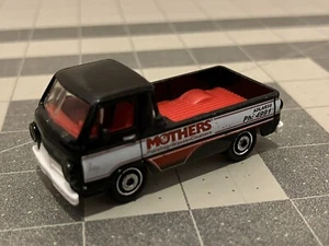 MATCHBOX 1:64 BLACK MOTHERS '66 DODGE A100 CFW99-2B10 PU - Picture 1 of 5