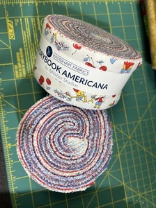 Windham Fabrics Storybook Americana Jelly Roll - Picture 1 of 3