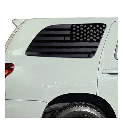 Distressed USA Flag Decal for Toyota Sequoia 2008-2022 Limited sport TS2-QR3 - Image 1 of 4