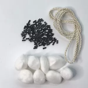 Repair kit zippo Cotton. 150 Pices Flint Stone Ferrocerium Rod for Kero... - Picture 1 of 6