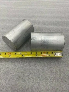 2 piezas 1-1/2"" ALUMINIO 6061 VARILLA REDONDA 2"" de largo barra extruida sólida torno stock - Imagen 1 de 2