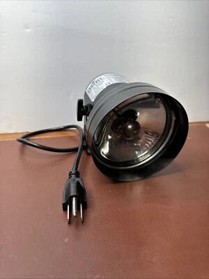 Chauvet YA-15 Bright White Pinspot Stage Light Lamp Tested Working Black Can - Image 1 of 4