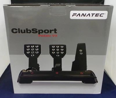 Fanatec ClubSport V3 Racing Pedals Black - Image 1 of 4