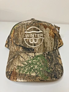Realtree Edge Camo Cap Winter Logo  Hat Adjustable New With Tags - Picture 1 of 4