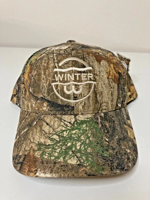Realtree Edge Camo Cap Winter Logo  Hat Adjustable New With Tags - Image 1 of 4