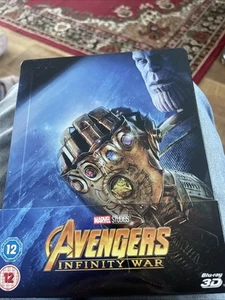 Avengers: Infinity War Steelbook (Blu-Ray, 3D) - Picture 1 of 5