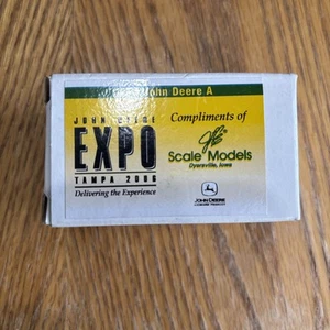 JOHN DEERE 1/64 SCALE ON STEEL* 2006 TAMPA EXPO* RARE GOLD * SIGNED JOSEPH ERTL - Picture 1 of 3