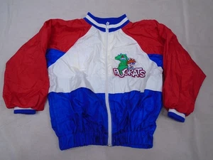 Vintage 90s Nickelodeon Rugrats Dinosaur Chuckie Boys pullover jacket Size 4 - Picture 1 of 10
