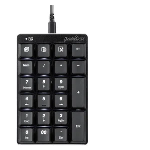 Perixx PERIPAD-303 B Kabelgebunden Nummernblock Beleuchtet Schwarz - Bild 1 von 3