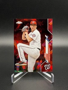 Topps Chrome Erick Fedde Sapphire Edition 2020 rojo/5 #198   - Imagen 1 de 2