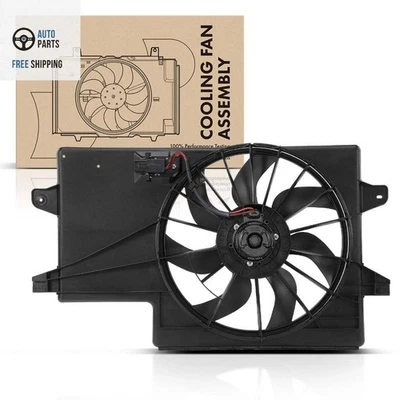 Radiator Cooling Fan Assembly for 2008-2011 Ford Focus Foto 1 de 4