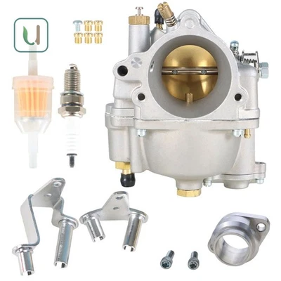 For Harley Big Twin Sportster S&S Shorty Super E 11-0420 Carburetor & Manifold - Image 1 of 4