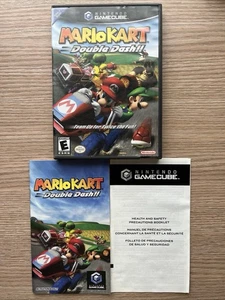 Mario Kart Double Dash Nintendo GameCube 2003 Manual Complete Tested Promo - Picture 1 of 3