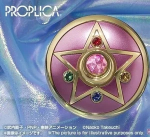 Sailor Moon Proplica Replica 1/1 Crystal Star Brilliant Color Edition 7 cm Banda - Picture 1 of 8
