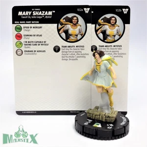 Heroclix Mujer Maravilla 80 Aniversario Set Mary Shazam #102a/b Starter ¡con tarjeta! - Imagen 1 de 1