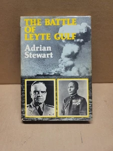 The Battle of Leyte Gulf by Adrian Stewart WWII Book Club Edition Naval Battle H - Foto 1 di 12