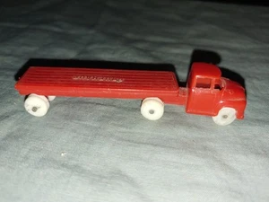 1956 Ford Tractor Fruehauf Flatbed Trailer F&F Mold & Die Works Post Cereal Car - Picture 1 of 6