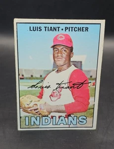 1967 Topps Baseball #377 Luis Tiant Indians VG *GLEECARDS* - Picture 1 of 2