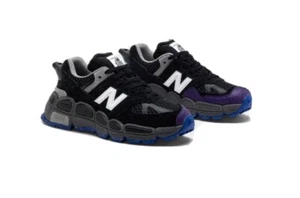 New Balance 574 x Salehe Bembury YURT schwarz Pflaume Herren Größe 10,5 Bestellung bestätigt - Bild 1 von 12