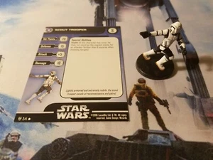 Star Wars Miniatures Attack on Endor 02 Scout Trooper (AoE) - Imagen 1 de 1
