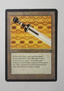 Sword of the Ages Legends Rare Magic the Gathering Artifact Card - Picture 1 of 4