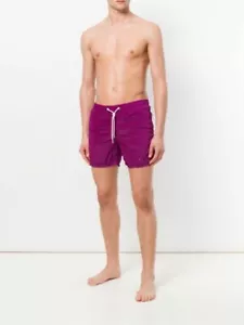 NUEVOS CON ETIQUETAS MC2 SAINT BARTH ITALIA HOMBRE PANTALONES CORTOS DE BAÑO Y TABLA FUCSIA PÚRPURA BAÚLES TALLA 3XL $195 - Imagen 1 de 12