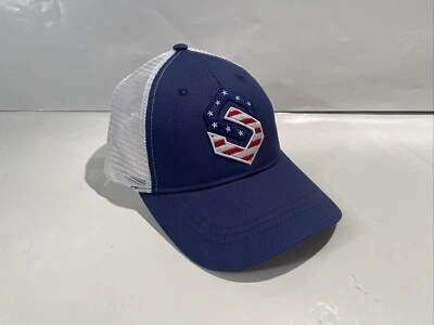 ScentLok White and Blue Stars and Stripes Baseball Hat Hunting Adjustable, New - Image 1 of 4