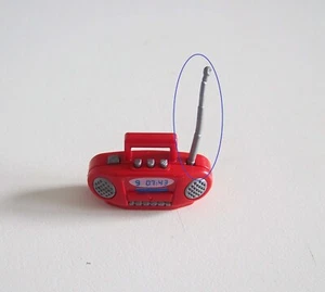 PLAYMOBIL (R6c01) MAISON MODERNE - Poste Radio Rouge Vacances Loisirs (Abimé) - Imagen 1 de 1