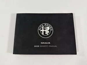 2020 Alfa Romeo Giulia Owners Manual Free Shipping OEM - Picture 1 of 4