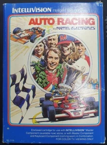 AUTO RACING POUR INTELLIVISION CARTOUCHE DE 1980 VERSION FRANÇAISE. - Imagen 1 de 4