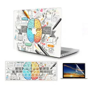 Left/Right Brain#22 Frosetd Hard Case Cover for MacBook Air Pro 13 14 15 16 UA18 - Picture 1 of 20