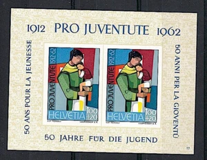 Schweiz 1962 Pro Juventute Block 18 ** - Bild 1 von 1