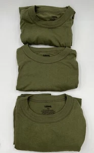 3 PACK MILITARY SOFFE Olive Drab CREW NECK GREEN T-SHIRTS CHOOSE YOUR SIZE - Picture 1 of 4
