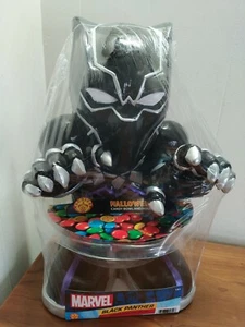 Marvel Black Panther 14" Halloween Candy Bowl Holder Container Rubies Fast Ship - Picture 1 of 8