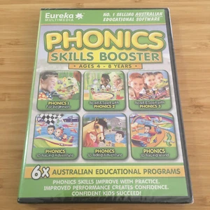 Phonics Skills Booster (Ages 4-8) | Windows PC Educational Software | Brand New - Picture 1 of 4