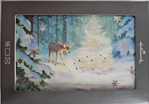Hallmark Christmas Card Pack of 16 Deer/ Christmas Tree *NEW* - Picture 1 of 2