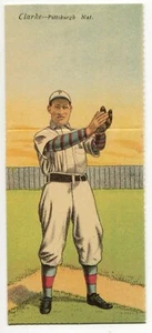 Dover reprint - 1911 Mecca Double Folder T201 Fred Clarke / Bobby Byrne Pirates - Picture 1 of 2