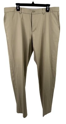 Nike Golf Pants Mens 38x33 Tan Dri Fit Standard Fit Polyester Stretch - Image 1 of 4