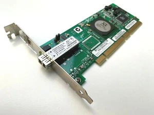 AU QLOGIC Finisar Fibre Controller Card FTRJ8519F1KNL-QL QLA2340 PCI-X - Picture 1 of 3
